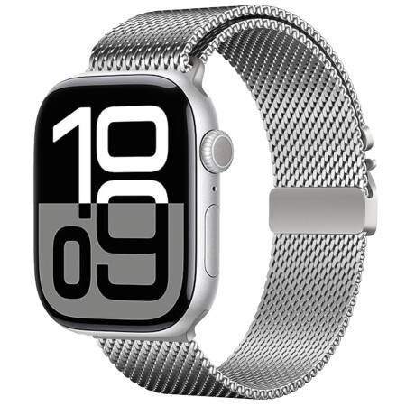 Apple Watch 40mm Zore KRD-121 Metal Hasır Kordon - 6