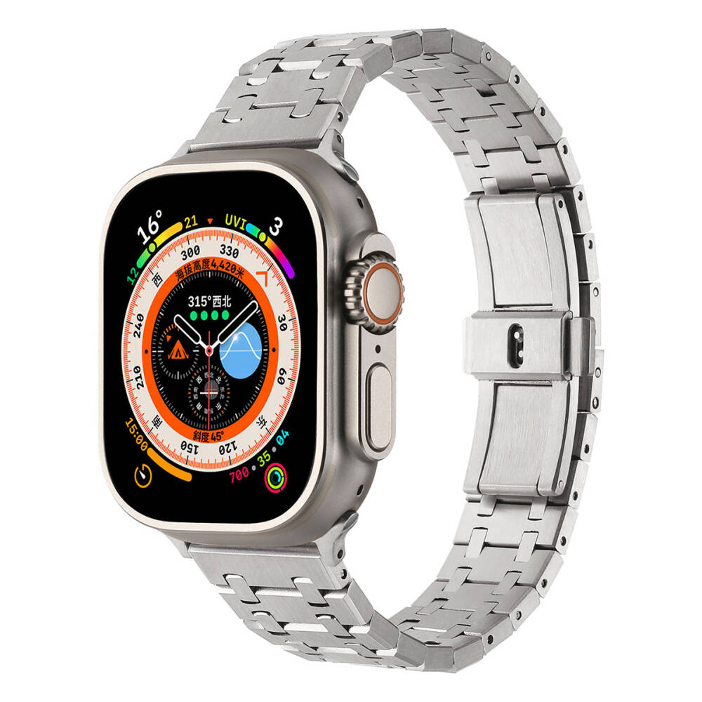 Apple Watch 40mm Zore KRD-83 Metal Kordon - 7