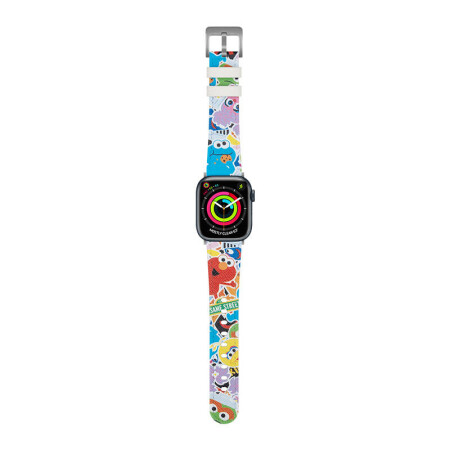Apple Watch 42mm Casebang Sesame Street Serisi Deri Saat Kordon - 3