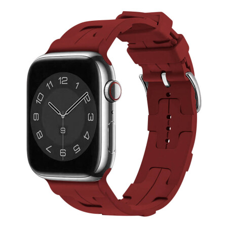 Apple Watch 42mm KRD-92 Silikon Kordon - 13