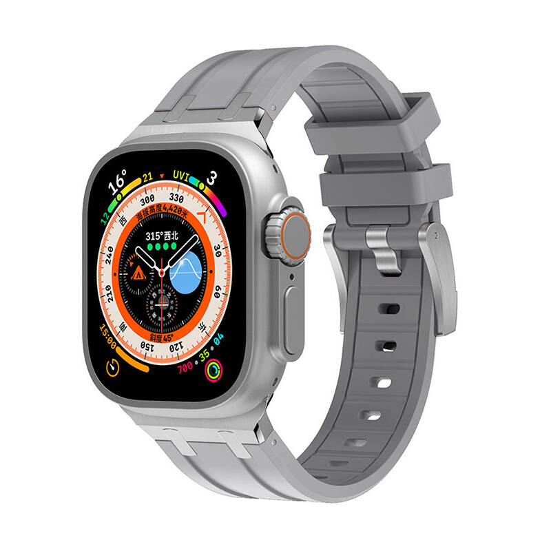 Apple Watch 42mm Zore KRD-89 Silikon Kordon - 7