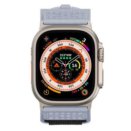 Apple Watch 42mm Zore KRD-99 Hasır Kordon - 15