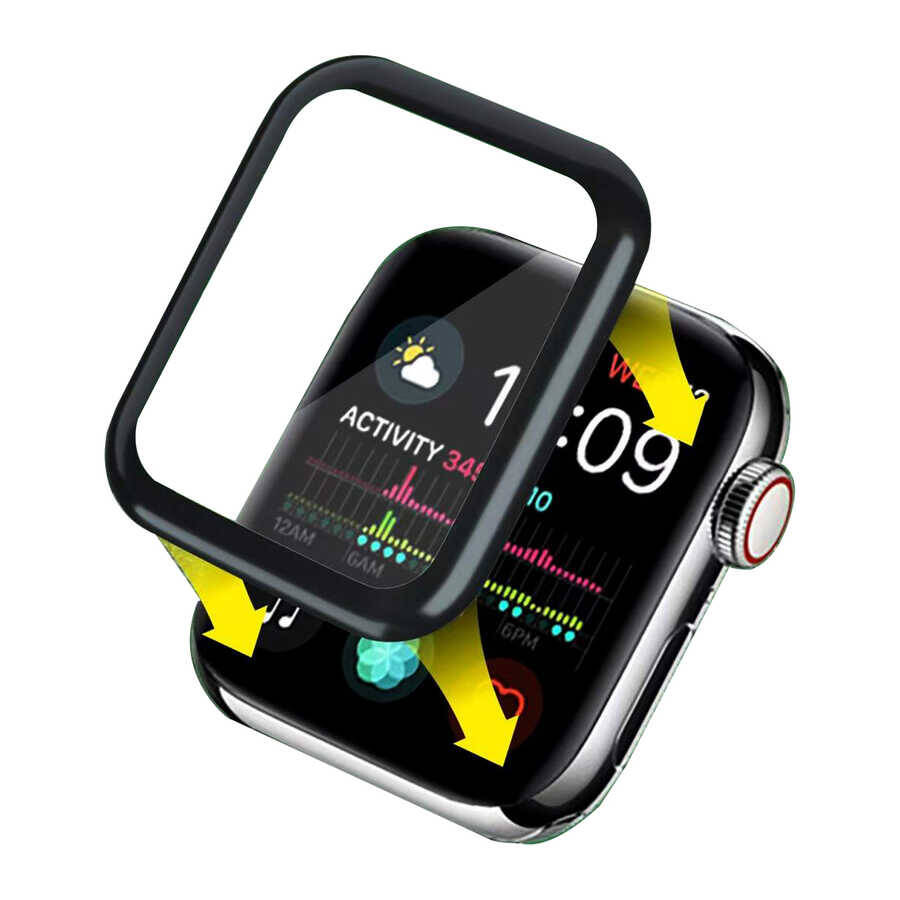 Apple Watch 44mm Go Des 2 in 1 Ekran Koruyucu - 8