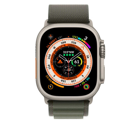 Apple Watch 44mm Kordon Wiwu WU-01 Hasır Örgü Strap Kayış - 9