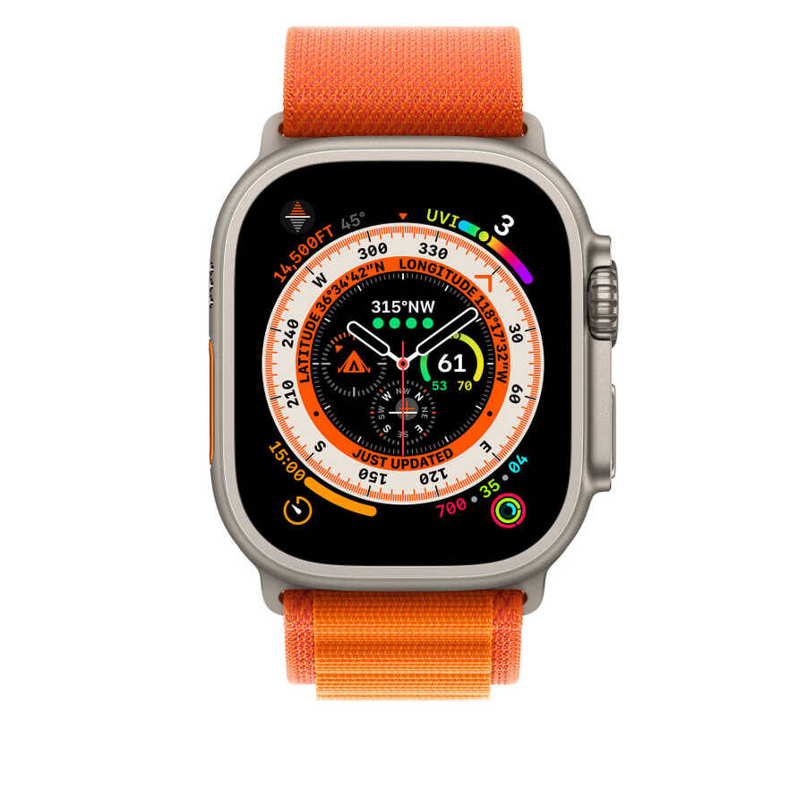 Apple Watch 44mm Kordon Wiwu WU-01 Hasır Örgü Strap Kayış - 10