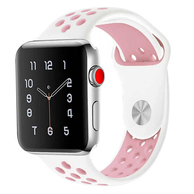 Apple Watch 44mm KRD-02 Silikon Kordon - 34