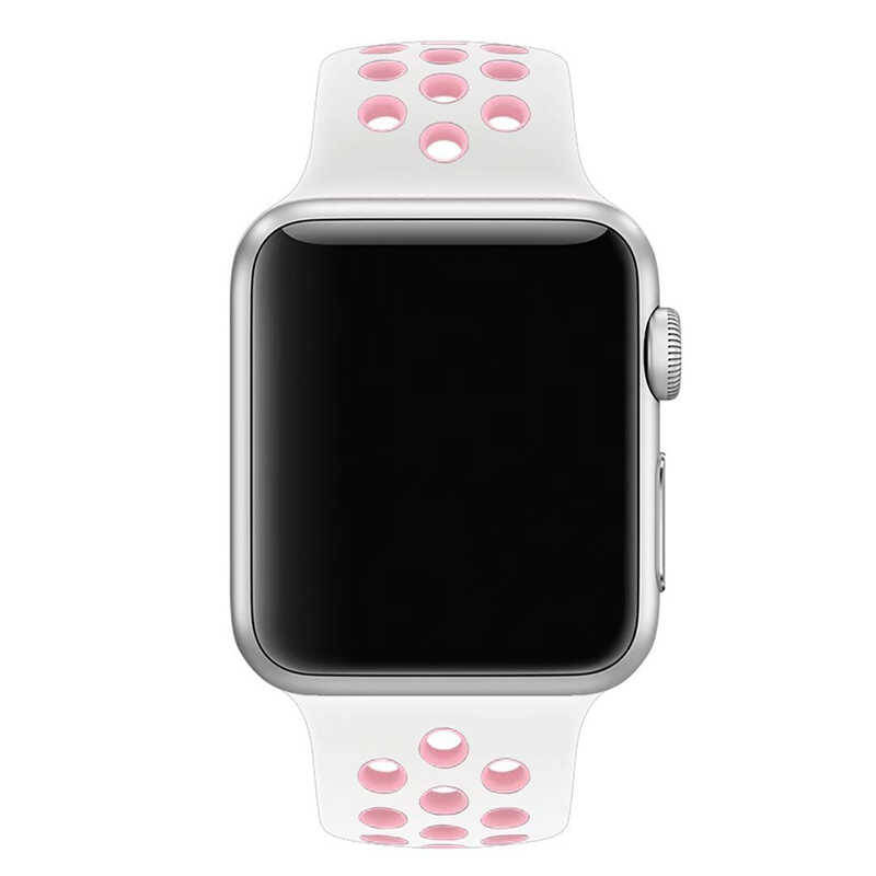 Apple Watch 44mm KRD-02 Silikon Kordon - 38