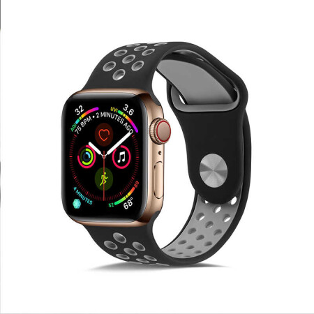 Apple Watch 44mm KRD-02 Silikon Kordon - 33