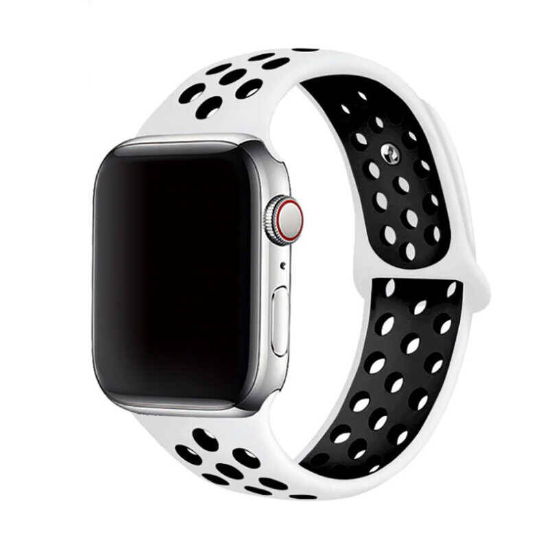 Apple Watch 44mm KRD-02 Silikon Kordon - 13