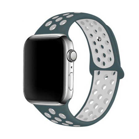 Apple Watch 44mm KRD-02 Silikon Kordon - 9