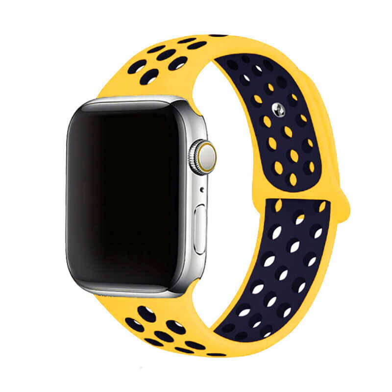 Apple Watch 44mm KRD-02 Silikon Kordon - 8