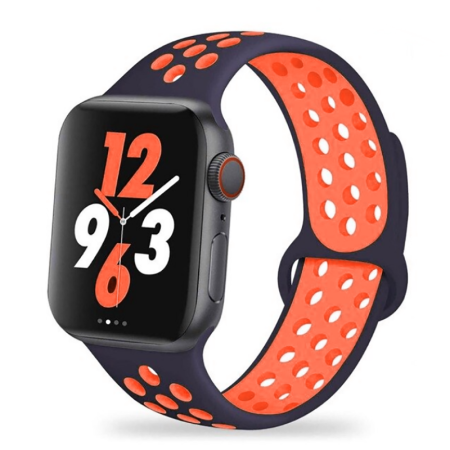 Apple Watch 44mm KRD-02 Silikon Kordon - 5