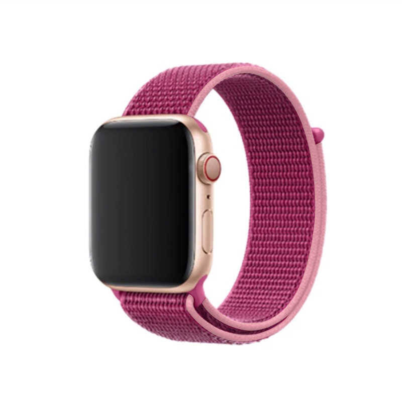 Apple Watch 44mm KRD-03 Hasır Kordon - 255