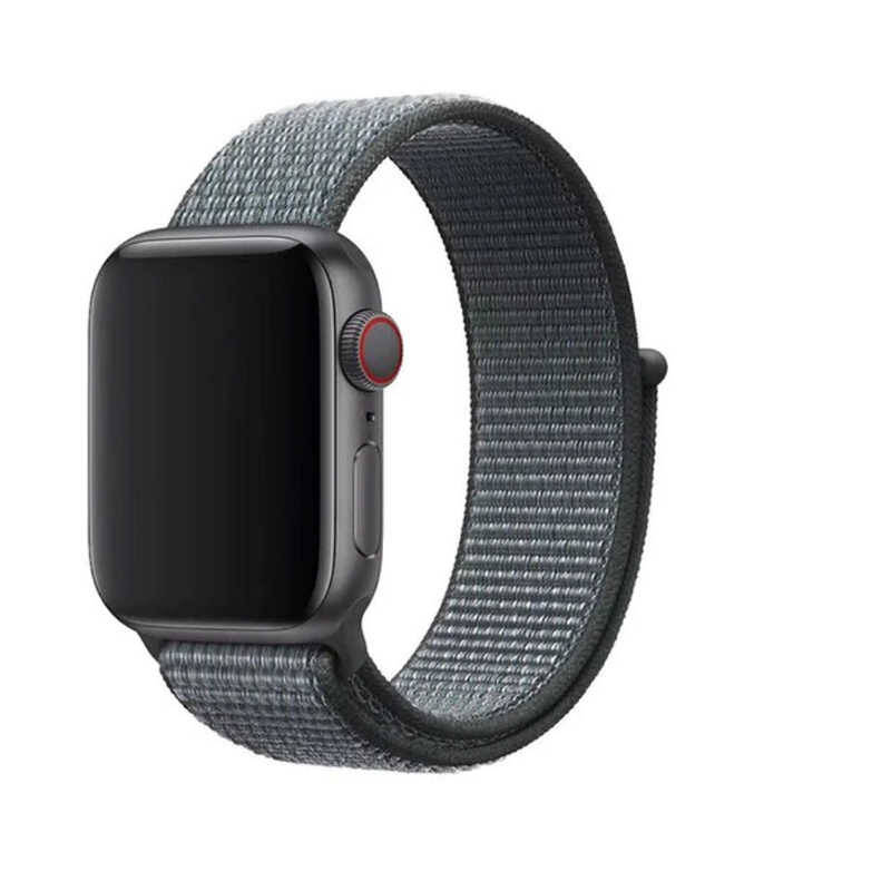 Apple Watch 44mm KRD-03 Hasır Kordon - 252