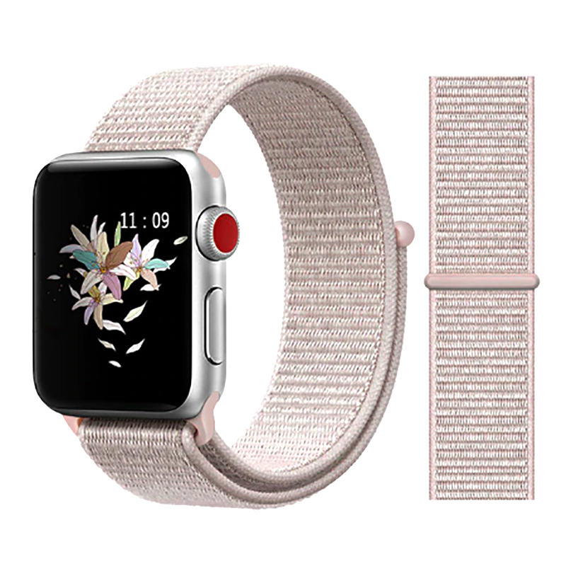 Apple Watch 44mm KRD-03 Hasır Kordon - 248