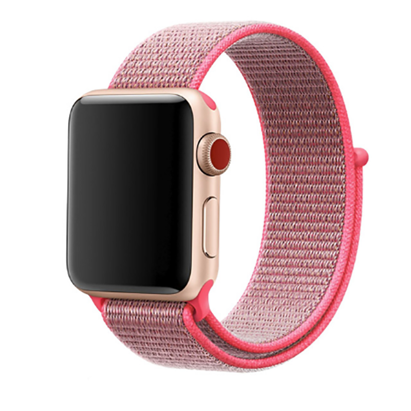 Apple Watch 44mm KRD-03 Hasır Kordon - 127