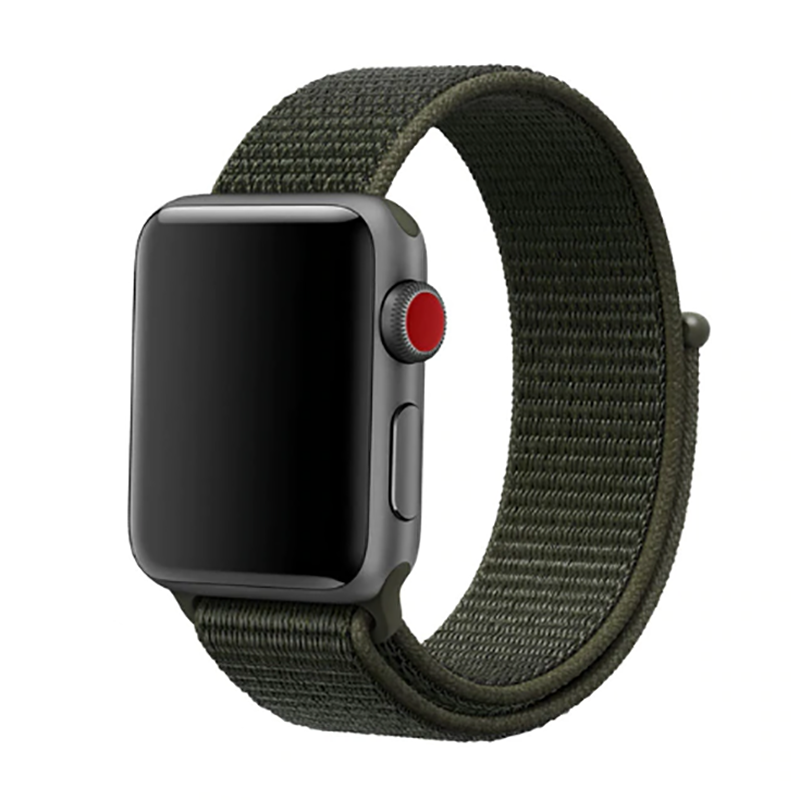 Apple Watch 44mm KRD-03 Hasır Kordon - 133