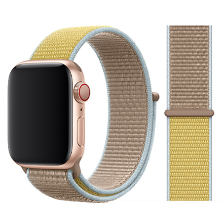 Apple Watch 44mm KRD-03 Hasır Kordon - 136