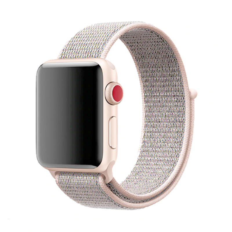 Apple Watch 44mm KRD-03 Hasır Kordon - 162