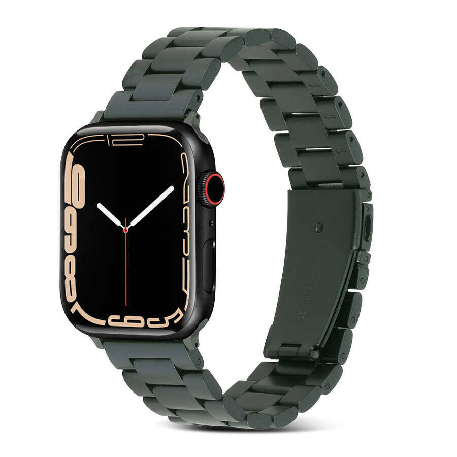 Apple Watch 44mm KRD-04 Metal Kordon - 3