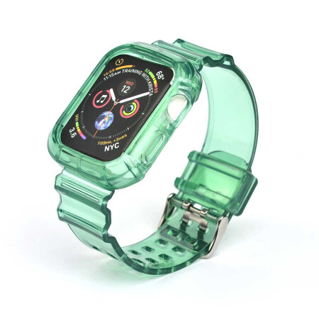 Apple Watch 44mm KRD-27 Silikon Kordon - 12