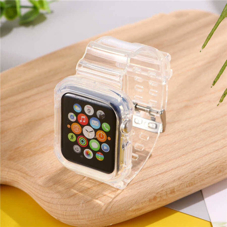 Apple Watch 44mm KRD-27 Silikon Kordon - 16