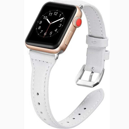 ​​​Apple Watch 44mm KRD-28 Deri Kordon - 9