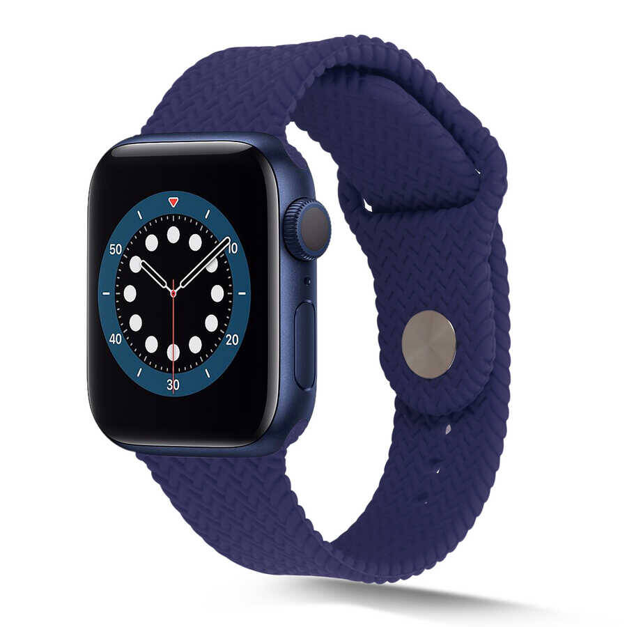 Apple Watch 44mm KRD-37 Silikon Kordon - 8