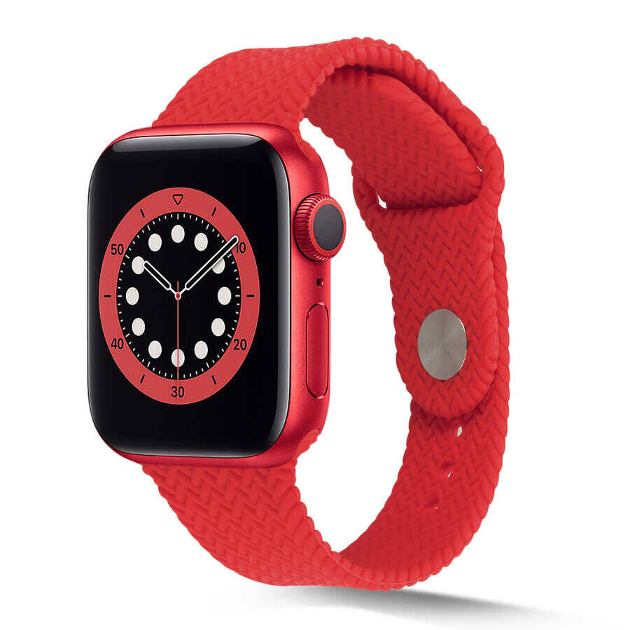 Apple Watch 44mm KRD-37 Silikon Kordon - 6