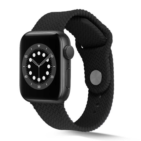 Apple Watch 44mm KRD-37 Silikon Kordon - 1