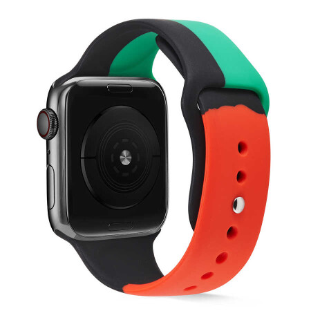 Apple Watch 44mm KRD-39 Silikon Kordon - 1