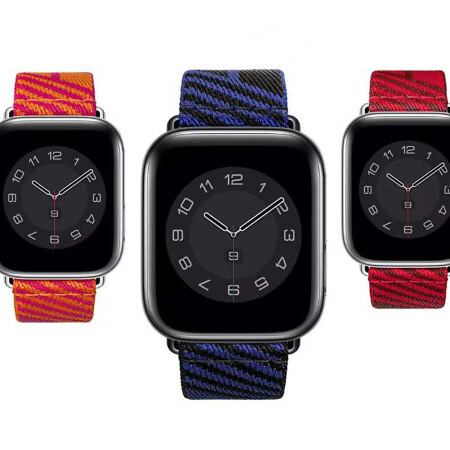 Apple Watch 44mm KRD-51 Hasır Kordon - 14