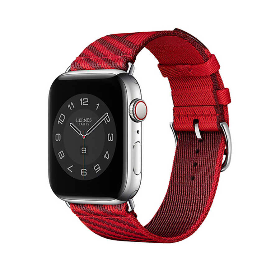 Apple Watch 44mm KRD-51 Hasır Kordon - 15