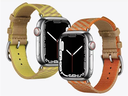 Apple Watch 44mm KRD-51 Hasır Kordon - 18