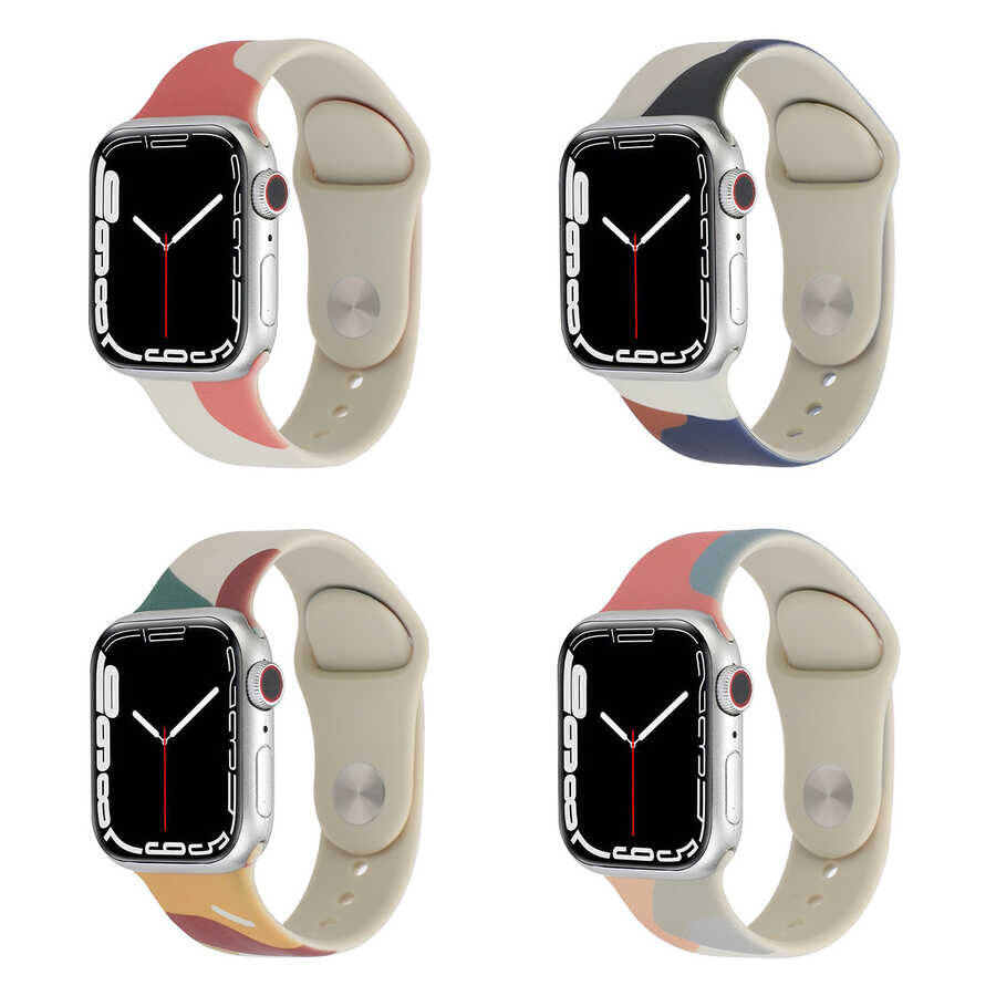 Apple Watch 44mm KRD-62 Silikon Kordon - 14