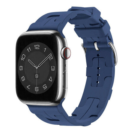 Apple Watch 44mm KRD-92 Silikon Kordon - 3