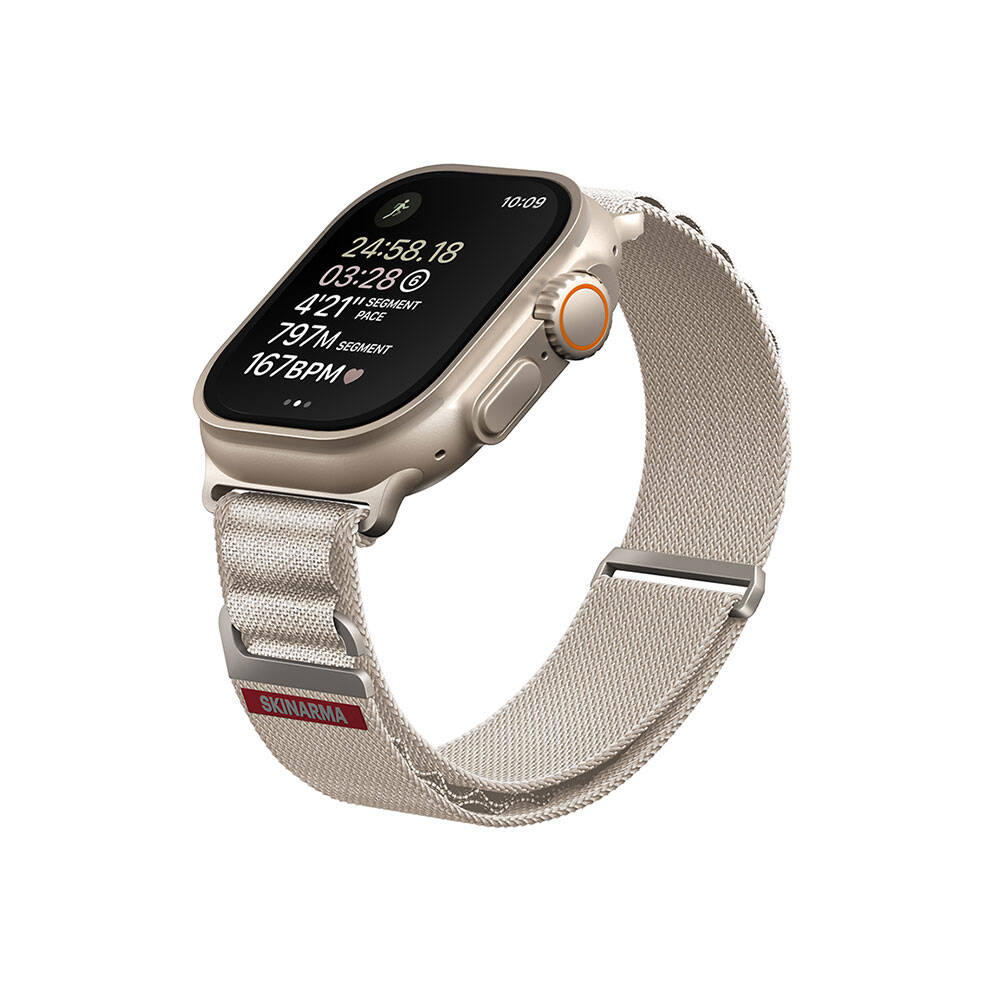 Apple Watch 44mm SkinArma Kobu Hasır Kordon - 7