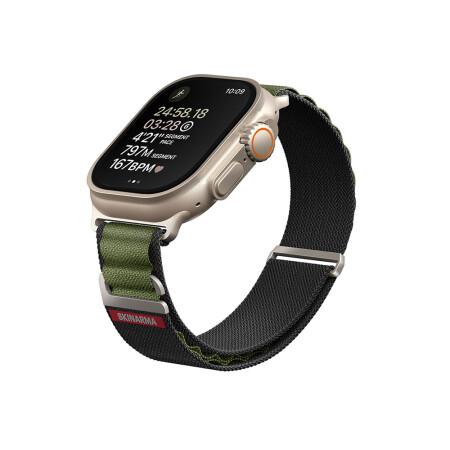 Apple Watch 44mm SkinArma Kobu Hasır Kordon - 9