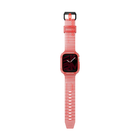 Apple Watch 44mm SkinArma Saido Sert PC Kasa Koruyuculu Silikon Kordon - 10