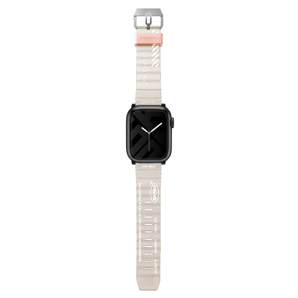 Apple Watch 44mm SkinArma Shokku Silikon Kordon - 11