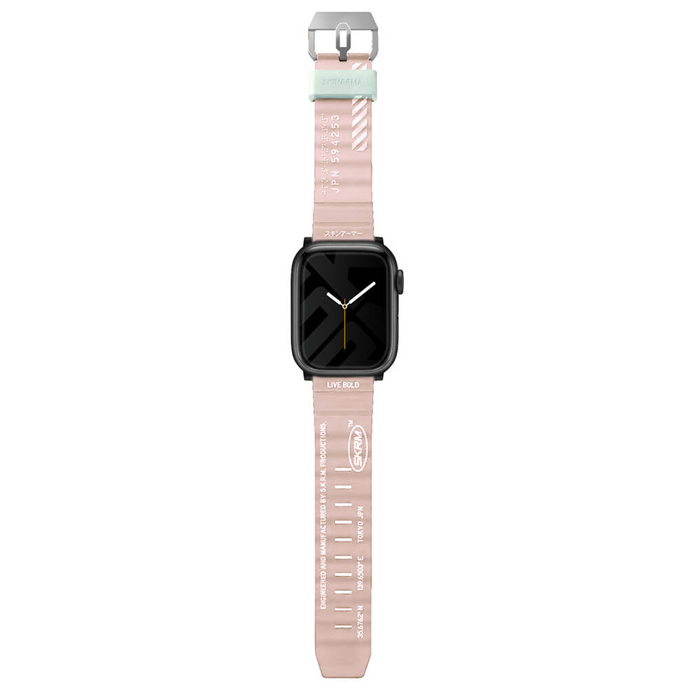 Apple Watch 44mm SkinArma Shokku Silikon Kordon - 8