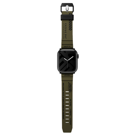 Apple Watch 44mm SkinArma Shokku Silikon Kordon - 5