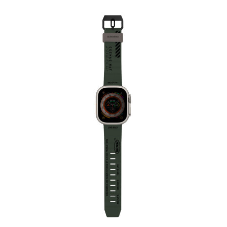 Apple Watch 44mm SkinArma Shokku Silikon Kordon - 3