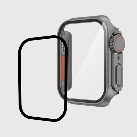 Apple Watch 44mm - Watch Ultra 49mm Kasa Dönüştürücü ve Ekran Koruyucu Zore Watch Gard 26 - 3