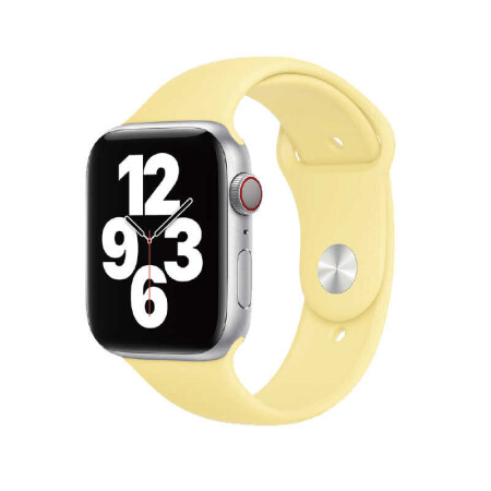 Apple Watch 44mm Wiwu Sport Band Silikon Kordon - 4