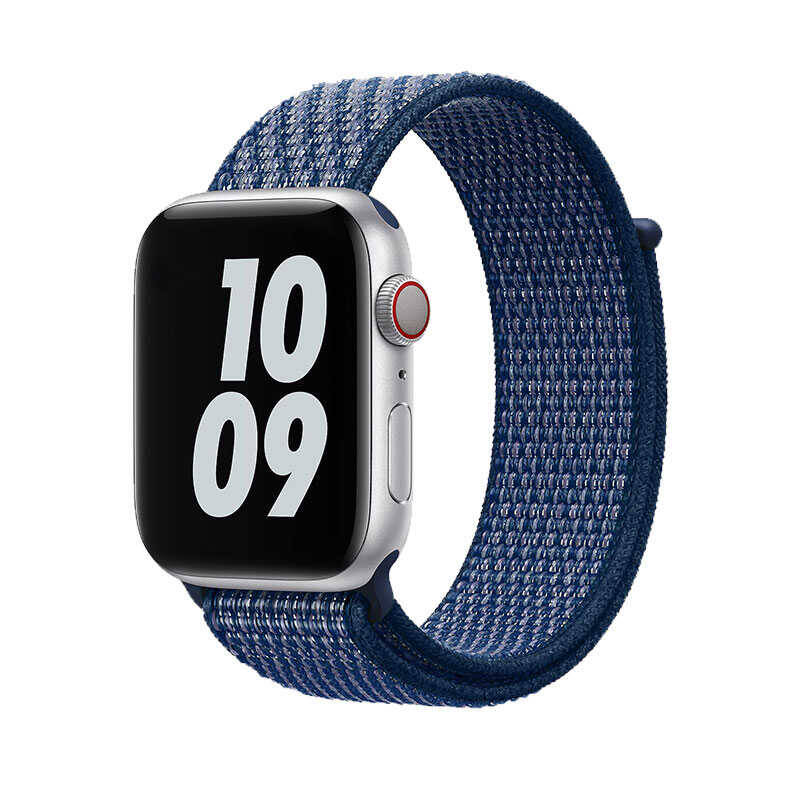 Apple Watch 44mm Wiwu Sport Loop Hasır Kordon - 1