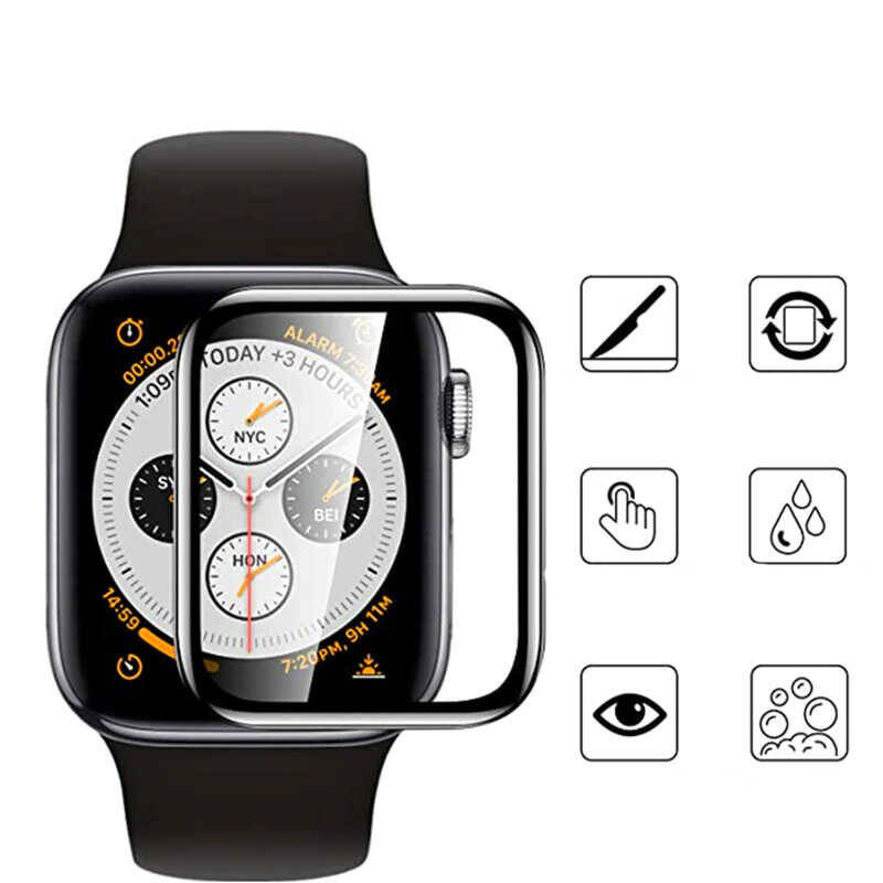 Apple Watch 44mm Zore Eko PMMA Pet Saat Ekran Koruyucu - 4