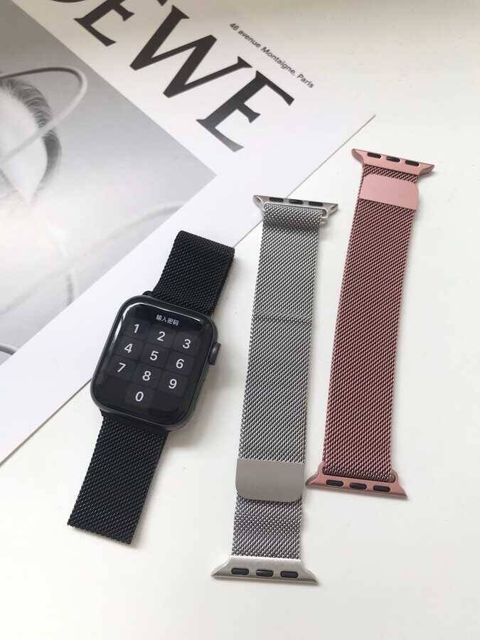 Apple Watch 44mm Zore KRD-01 Metal Kordon - 29