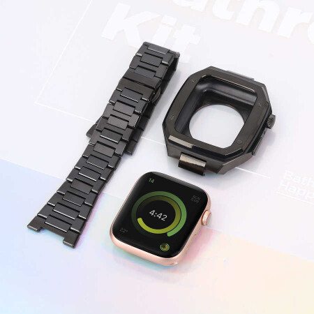 Apple Watch 44mm Zore KRD-64 Metal Kordon - 15