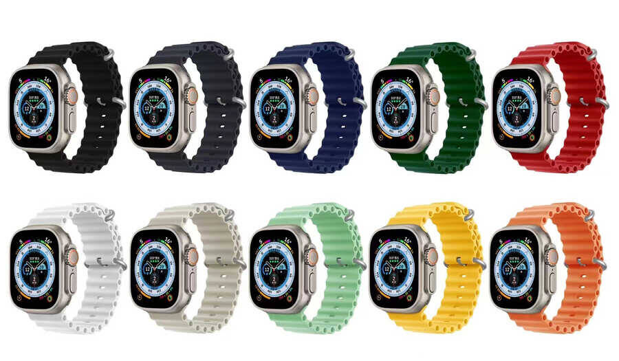 Apple Watch 44mm Zore KRD-75 Silikon Kordon - 29